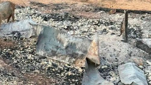 Hallan un cuerpo y dos columnas vertebrales tras incendio en una choza cerca de la frontera con Brasil