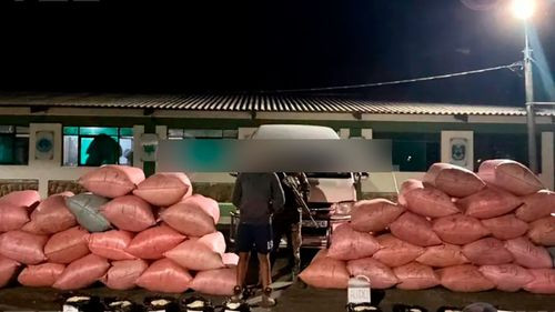 Aprehenden a joven con droga en el trópico