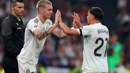 Brahim le envía un mensaje a Mastantuono con su gran actuación antes del Clásico