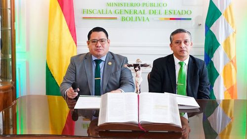 José Ernesto Mogro Palacios asume como nuevo Fiscal Departamental de Tarija