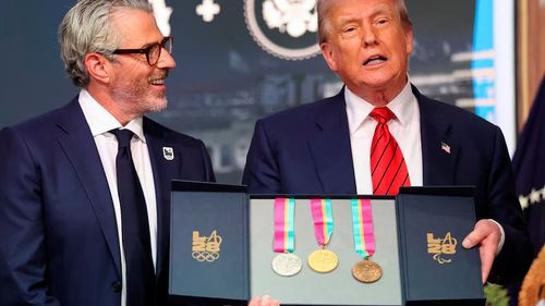 Trump liderará fuerza especial para coordinar los Juegos Olímpicos de Los Ángeles 2028
