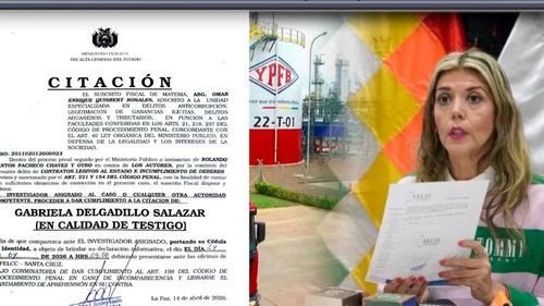 Citan a funcionarios de YPFB por caso Trafigura