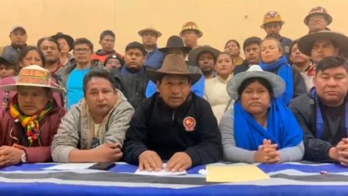 La marcha impulsada por Evo Morales busca que el Gobierno atienda demandas sociales