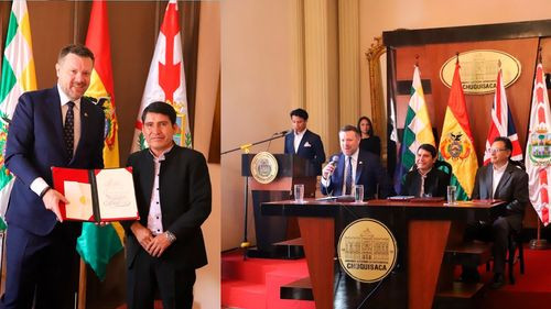 Sucre acogerá la “British Week” para celebrar 185 años de relaciones con el Reino Unido
