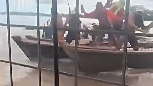Contrabandistas atacan a la Armada y ANH en el río Mamoré tras intento de decomiso de combustible