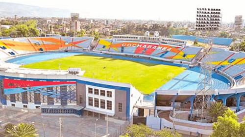 Colombia pagará Bs 25 mil por alquilar el estadio Félix Capriles para entrenamientos