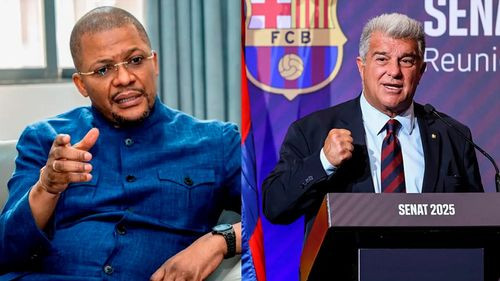 Imagen de El ministro de Deportes del Congo  defiende el patrocinio millonario  al Barça y sueña con formar un  Messi africano