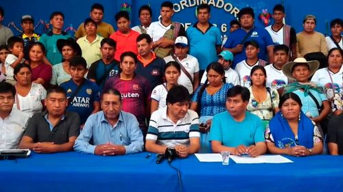 Evo Morales será candidato presidencial con el respaldo del FPV