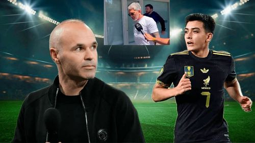 Gilberto Mora, el joven talento que  debutó inspirado en Iniesta bajo la  mirada de Osorio