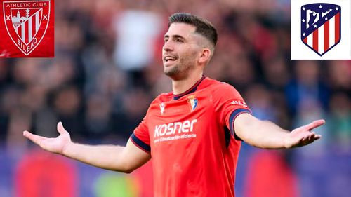 Areso, sin entrenar en Osasuna y  con su futuro en manos del Athletic  o Atlético