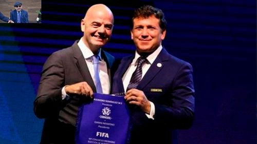 La FBF distingue a Infantino, Domínguez, Loayza y a los mundialistas de 1994