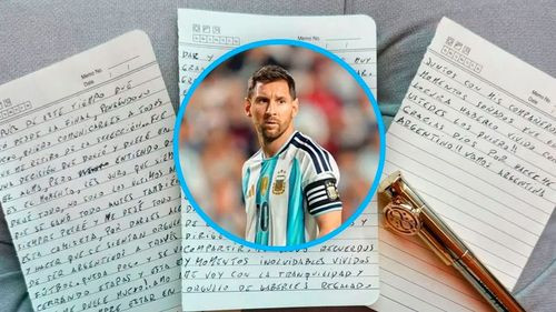 Messi anuncia su retiro de la selección argentina