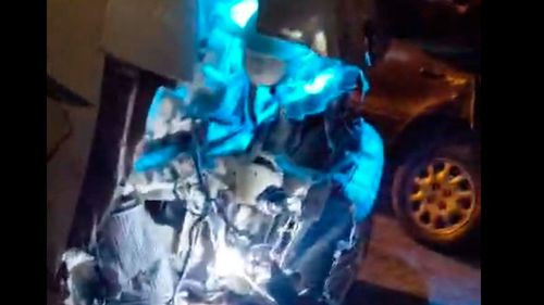 Accidente de tránsito en inmediaciones del mercado de adepcoca deja heridos y una persona fallecida