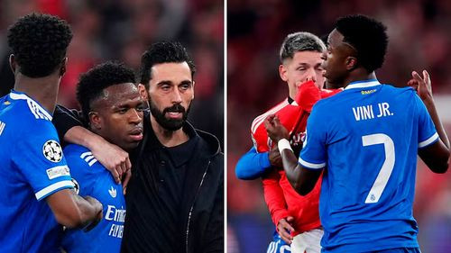Vinícius denuncia insulto racista en partido ante Benfica