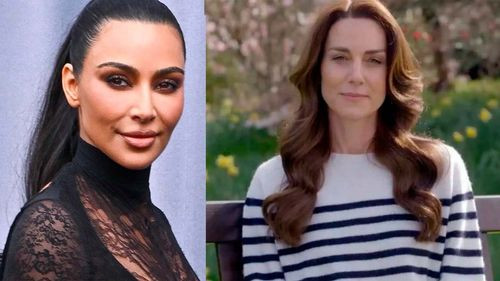 Polémica por el posteo de Kim Kardashian sobre Kate Middleton luego de confirmarse su estado de salud