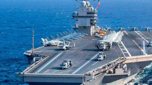 EEUU despliega un portaviones en el Caribe para enfrentar el “narcoterrorismo”