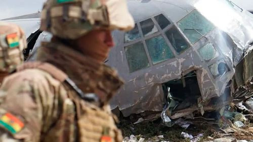 Retiran partes del Hércules tras tragedia