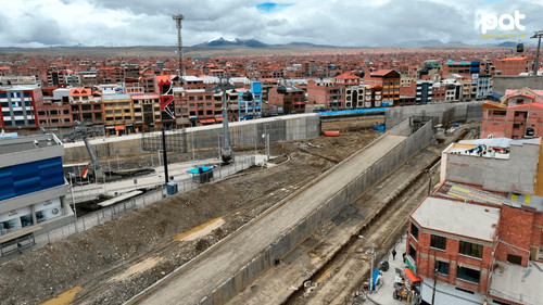 Alcaldía de El Alto prevé entregar el Distribuidor de Río Seco hasta mediados de julio