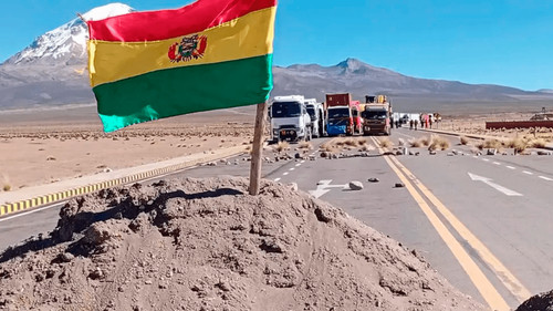 Puntos de bloqueo suben a más de 90 en seis departamentos a la espera del diálogo convocado para este domingo