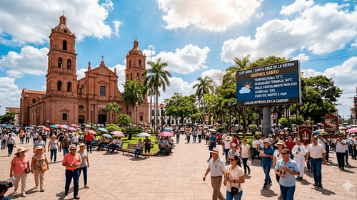 Santa Cruz registra temperaturas de hasta 32°C en una jornada de cielo despejado 