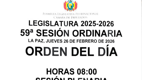 Diputados prevén elegir a vocales del Tribunal Electoral de La Paz