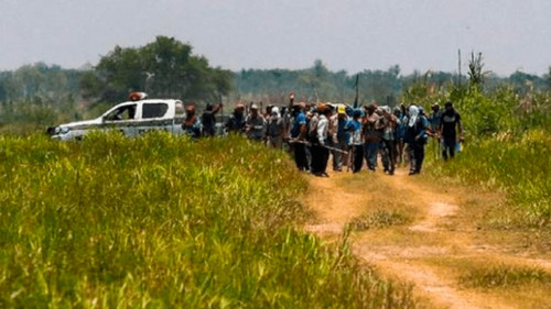 Denuncian ingreso violento de avasalladores armados al predio Santa Rita en Santa Cruz  