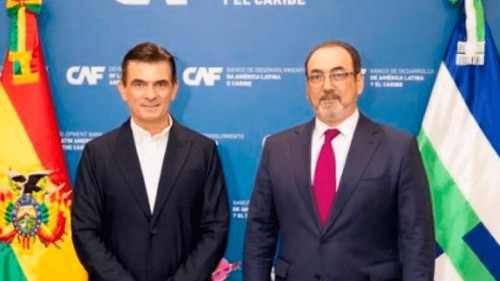 CAF aprueba préstamo de $us 550 millones para apoyar la estabilidad económica de Bolivia