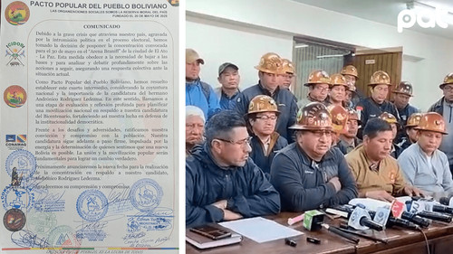 Pacto Popular pospone concentración nacional