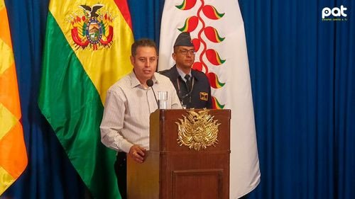 Vicepresidente Edmand Lara anuncia cambios en el alto mando policial y ratifica lucha contra la corrupción