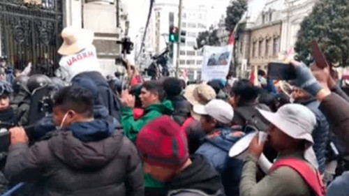 Marcha “evista” genera nuevos enfrentamientos y deja heridos 