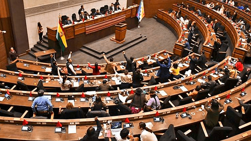 Arce promulga la Ley 1614 para elecciones transparentes 