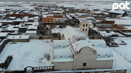 Nevada afecta a seis municipios del sur de Potosí
