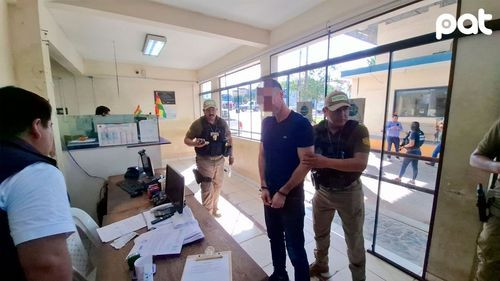 Aprehenden a Antonio Parada tras llegar a Puerto Quijarro