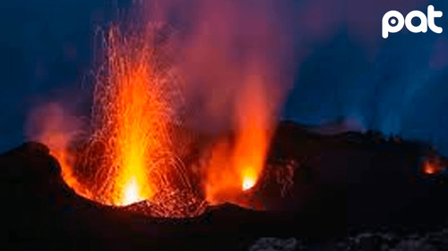 Imagen de Erupción volcánica tras sismo en Kamchatka