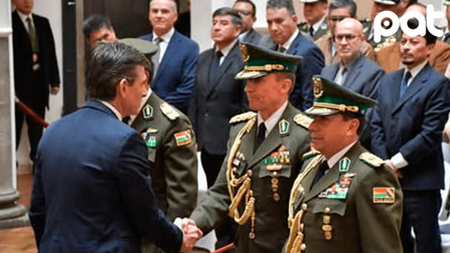 Presidente Paz posesiona a nuevo alto mando policial y exigen cero corrupción