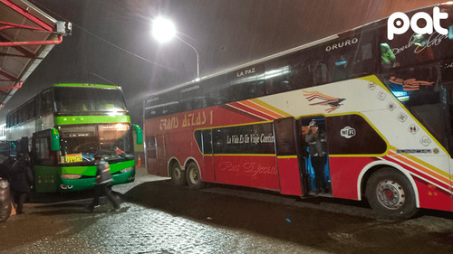Menos buses, más pasajeros en La Paz