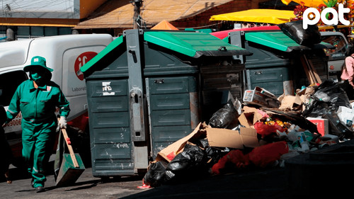 Basura se acumula en La Paz por bloqueo a relleno sanitario