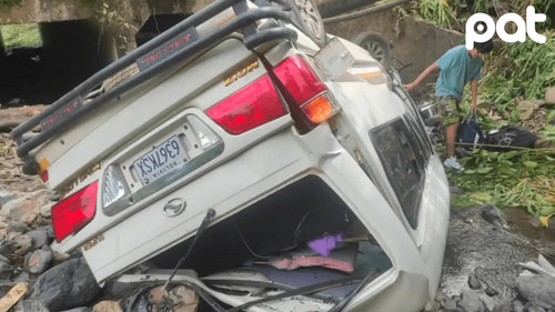 Familia sobrevive tras caer al barranco en El Sillar