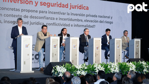 Primer debate económico rumbo a 2025
