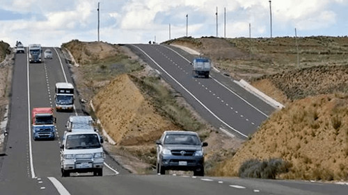 Única carretera bloqueada en La Paz