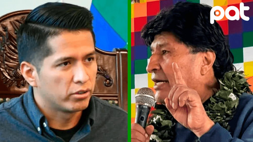 Andrónico reprocha a Evo Morales por festejar victoria de la derecha