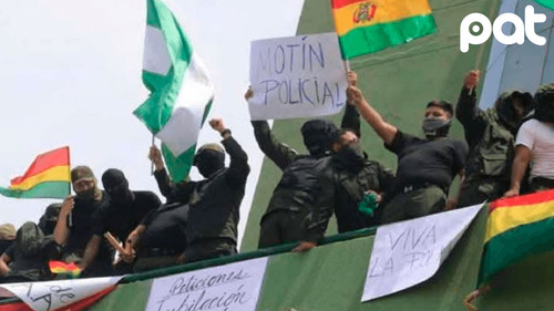 Expolicías de motín de 2019 exigen reincorporación y derechos