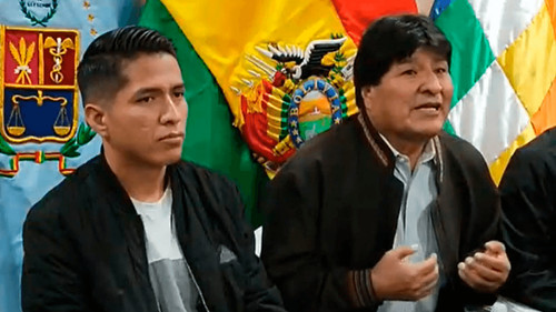 Evo Morales pide no proclamar a Andrónico Rodríguez como candidato presidencial