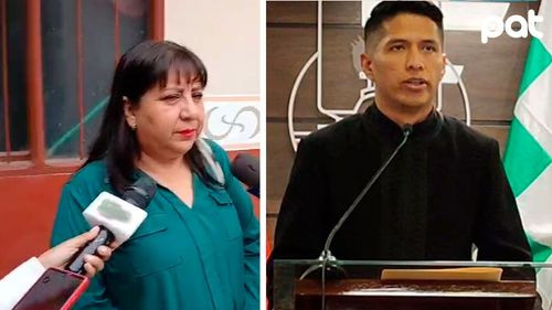 Ninoska denuncia transfugio de Andrónico