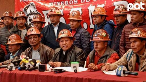 Mineros exigen congreso para renovar dirigencia de la COB