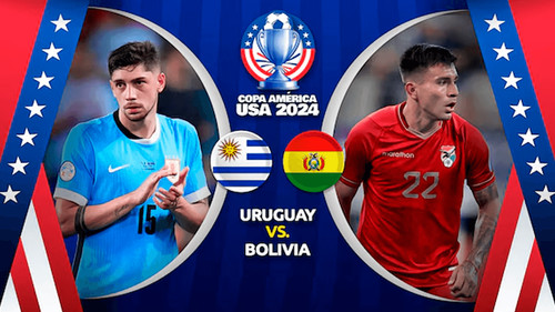 Uruguay vs Bolivia hoy a las 22:00 horas.