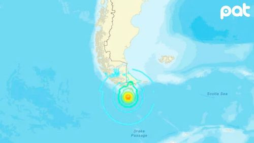 Fuerte sismo de magnitud 7,5 sacude Magallanes y activa alerta de tsunami en el sur de Chile