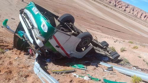 19 muertos en trágico accidente de bus en Potosí