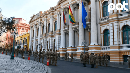 Despliegan tres anillos de seguridad para la posesión de Rodrigo Paz