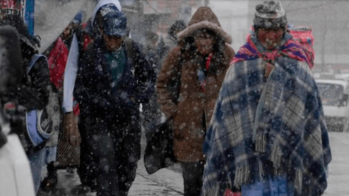 Emiten alerta naranja por heladas en tres departamentos: La Paz, Oruro y Potosí